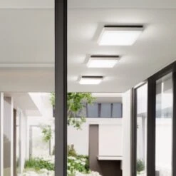 Desdy Plafonnier D'extérieur LED, 24x24 Cm, Blanc 5 Desdy Plafonnier D'extérieur LED, 24x24 Cm, Blanc -Konstsmide || Lucande Soldes Boutique 3502511 2