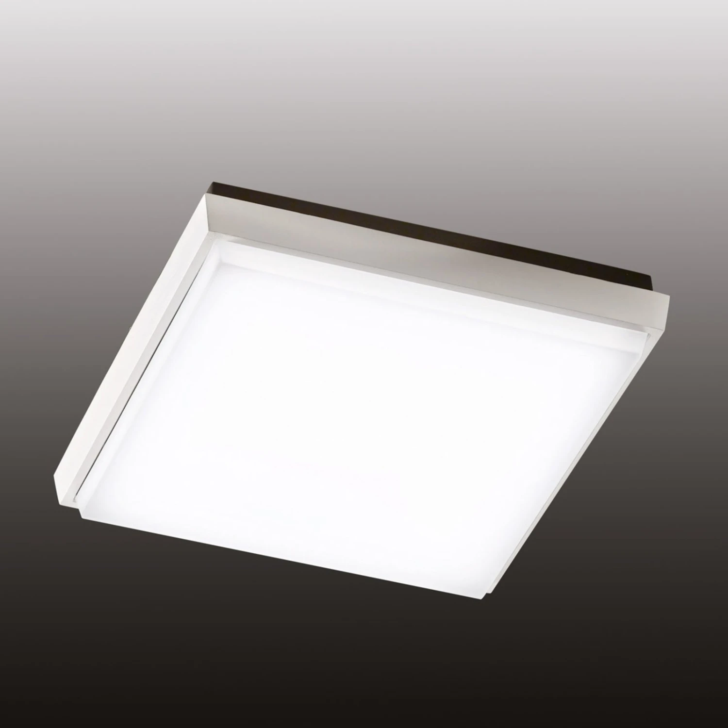 Desdy Plafonnier D'extérieur LED, 24x24 Cm, Blanc 1 Desdy Plafonnier D'extérieur LED, 24x24 Cm, Blanc
