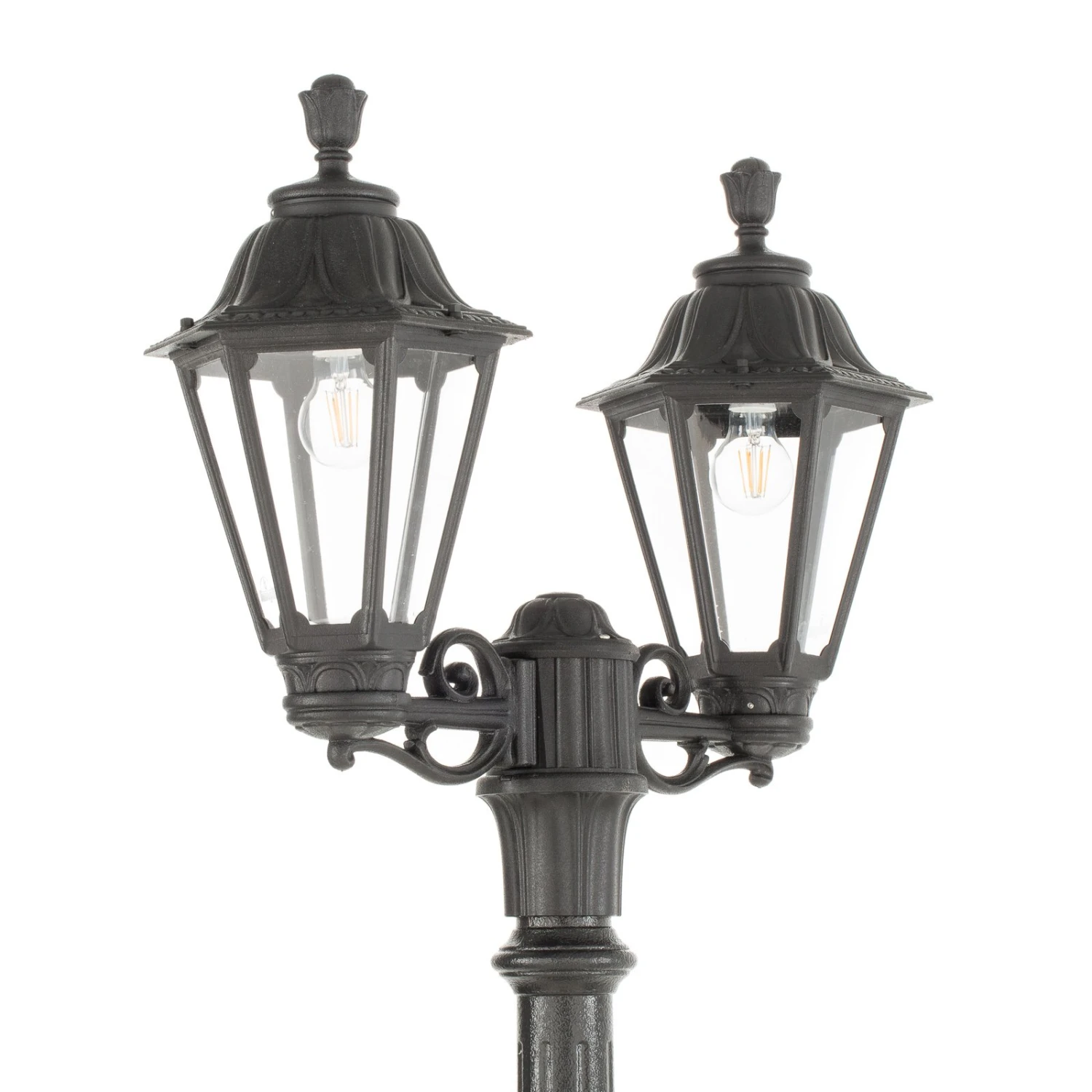 Lampadaire Extérieur LED Ricu Bisso/Rut, 2 lampes 5 Lampadaire Extérieur LED Ricu Bisso/Rut, 2 lampes – Image 5