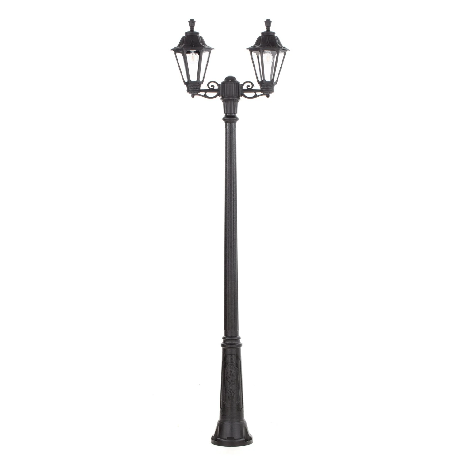 Lampadaire Extérieur LED Ricu Bisso/Rut, 2 lampes 1 Lampadaire Extérieur LED Ricu Bisso/Rut, 2 lampes