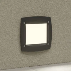 Lampe Encastrable LED Leti 100 Square Noire 3W CCT