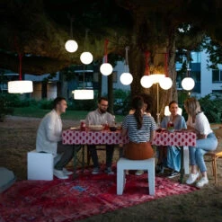 Fatboy Bolleke Suspension LED Batterie Duo Taupe -Konstsmide || Lucande Soldes Boutique 3569147 4