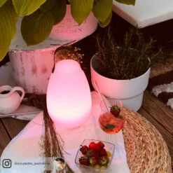 Lampe à Poser LED Ruby, Couleurs RVB, Ø 18 Cm 14 Lampe à Poser LED Ruby, Couleurs RVB, Ø 18 Cm -Konstsmide || Lucande Soldes Boutique 3570080 6