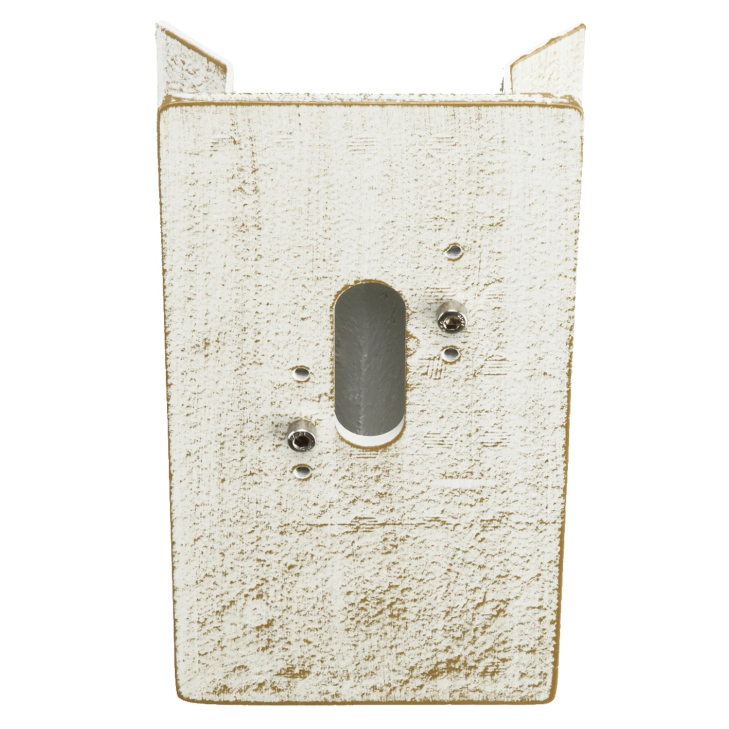 Adaptateur D'angle Blanc Doré Pr Appliques D'ext 1 Adaptateur D'angle Blanc Doré Pr Appliques D'ext