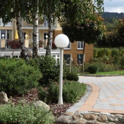 Borne Lumineuse KRISTALLKUGEL Coloris Blanc -Konstsmide || Lucande Soldes Boutique 4001119 2