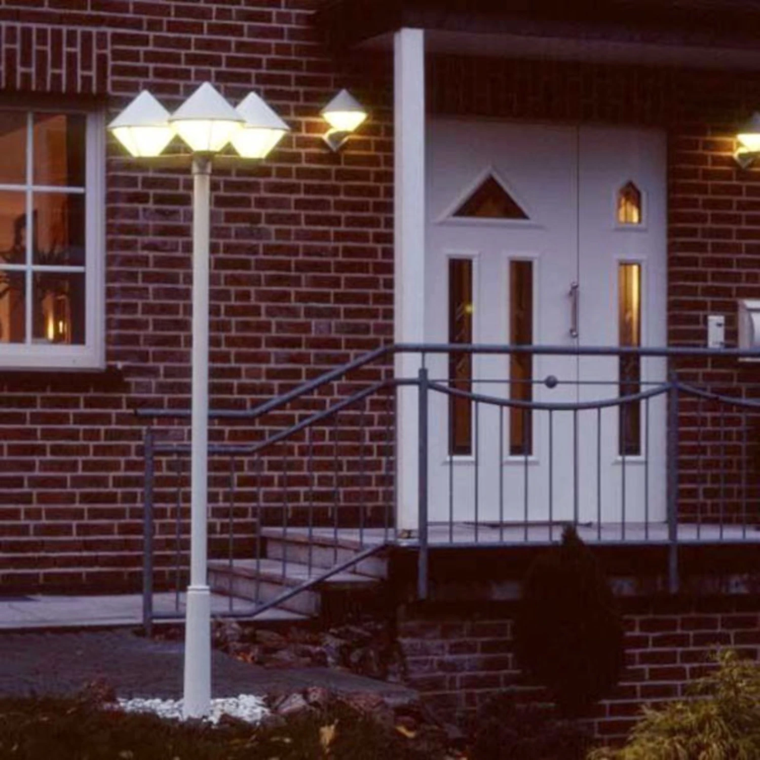 Lampadaire Moderne 181 Blanc à 3 Lampes 1 Lampadaire Moderne 181 Blanc à 3 Lampes