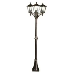 Lampadaire Rustique 680 Marron à 3 Lampes -Konstsmide || Lucande Soldes Boutique 4001681 2