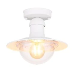 Globo Plafonnier D’extérieur Linda, Blanc