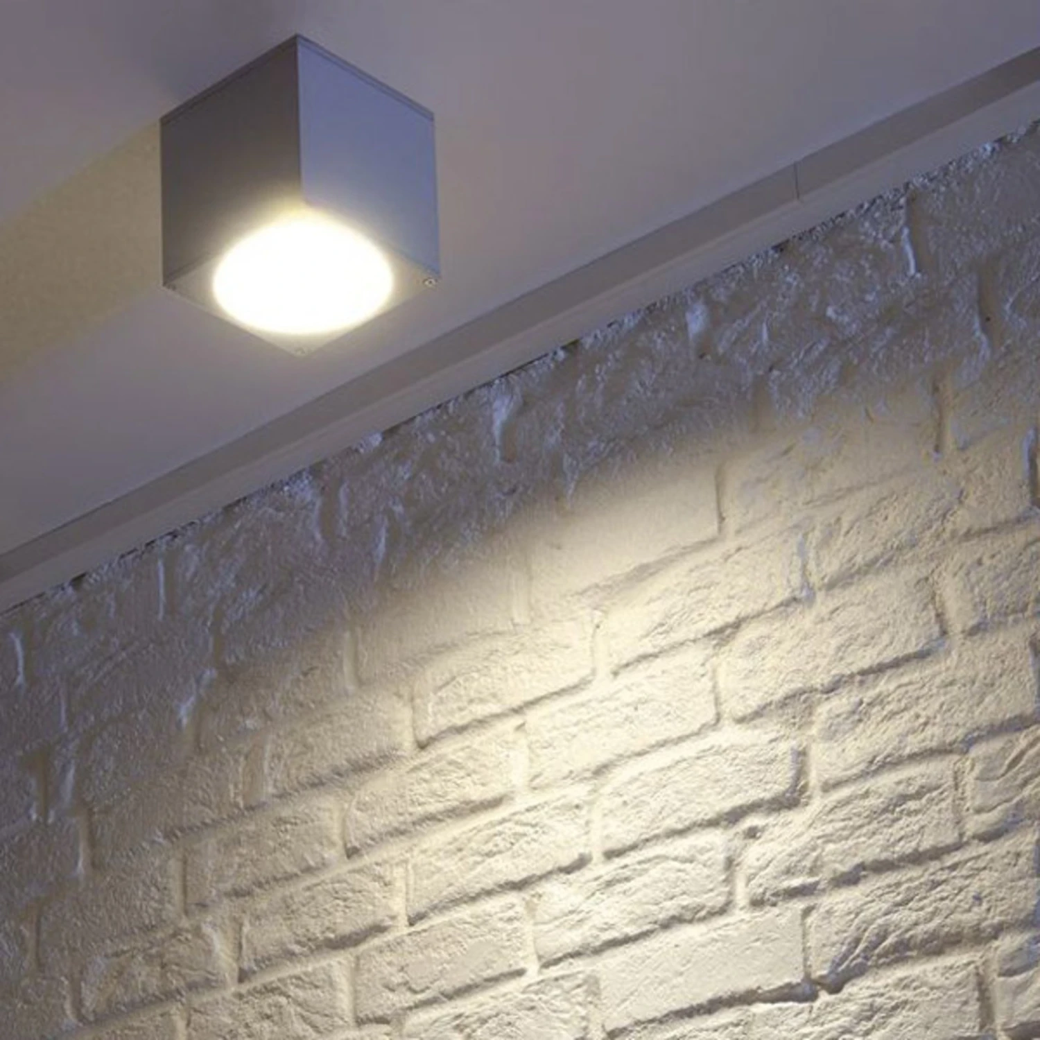 SLV Big Theo Plafonnier D'extérieur, Gris 2 SLV Big Theo Plafonnier D'extérieur, Gris – Image 2