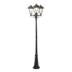 Konstsmide Lampadaire Candélabre 3 Abat-jours Parma Noir 7 Konstsmide Lampadaire Candélabre 3 Abat-jours Parma Noir -Konstsmide || Lucande Soldes Boutique 5522159 3