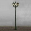 Konstsmide Lampe Pour Mât Firenze à 3 Lampe, Verte