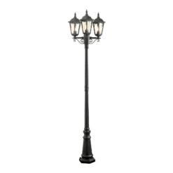 Konstsmide Lampe Pour Mât Firenze à 3 Lampe, Noire 7 Konstsmide Lampe Pour Mât Firenze à 3 Lampe, Noire -Konstsmide || Lucande Soldes Boutique 5522177 3