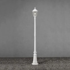 Konstsmide Lampe Pour Mât Firenze à 1 Lampe, Blanche