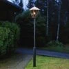 Konstsmide Grand Lampadaire D'extérieur Fenix En Cuivre