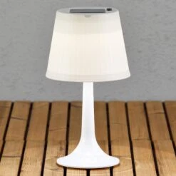 Konstsmide Lampe à Poser LED Solaire Blanche Assisi Sitra 6 Konstsmide Lampe à Poser LED Solaire Blanche Assisi Sitra -Konstsmide || Lucande Soldes Boutique 5522458 2