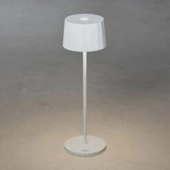 Konstsmide Lampe à Poser LED Positano Pour Extérieur, Blanche 12 Konstsmide Lampe à Poser LED Positano Pour Extérieur, Blanche -Konstsmide || Lucande Soldes Boutique 5522683 4