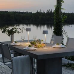 Konstsmide Lampe à Poser LED Positano Pour Extérieur, Blanche 13 Konstsmide Lampe à Poser LED Positano Pour Extérieur, Blanche -Konstsmide || Lucande Soldes Boutique 5522683 5