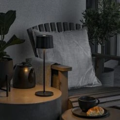 Konstsmide Lampe à Poser LED Positano Pour Extérieur, Noire -Konstsmide || Lucande Soldes Boutique 5522684 6