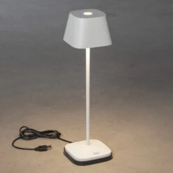 Konstsmide Lampe De Table LED Capri Pour Extérieur, Noire -Konstsmide || Lucande Soldes Boutique 5522685 3