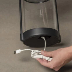 Konstsmide Lanterne Solaire LED Crotone, Dimmable, USB -Konstsmide || Lucande Soldes Boutique 5522723 6