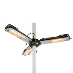 Panneau Chauffant Glow, Noir 11 Panneau Chauffant Glow, Noir -Konstsmide || Lucande Soldes Boutique 6003190 2