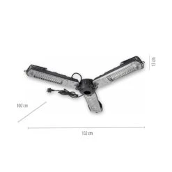 Panneau Chauffant Glow, Noir 16 Panneau Chauffant Glow, Noir -Konstsmide || Lucande Soldes Boutique 6003190 7