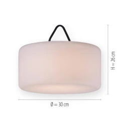 Suspension LED Holly à Batterie, IP44, Ø30cm -Konstsmide || Lucande Soldes Boutique 6003197 8