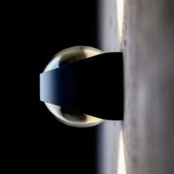 LOOM DESIGN Saga Applique D'extérieur Up/down Noir -Konstsmide || Lucande Soldes Boutique 6125057 5