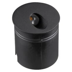 Lampe Encastrée LED Aspen IP65, Ronde, Noire