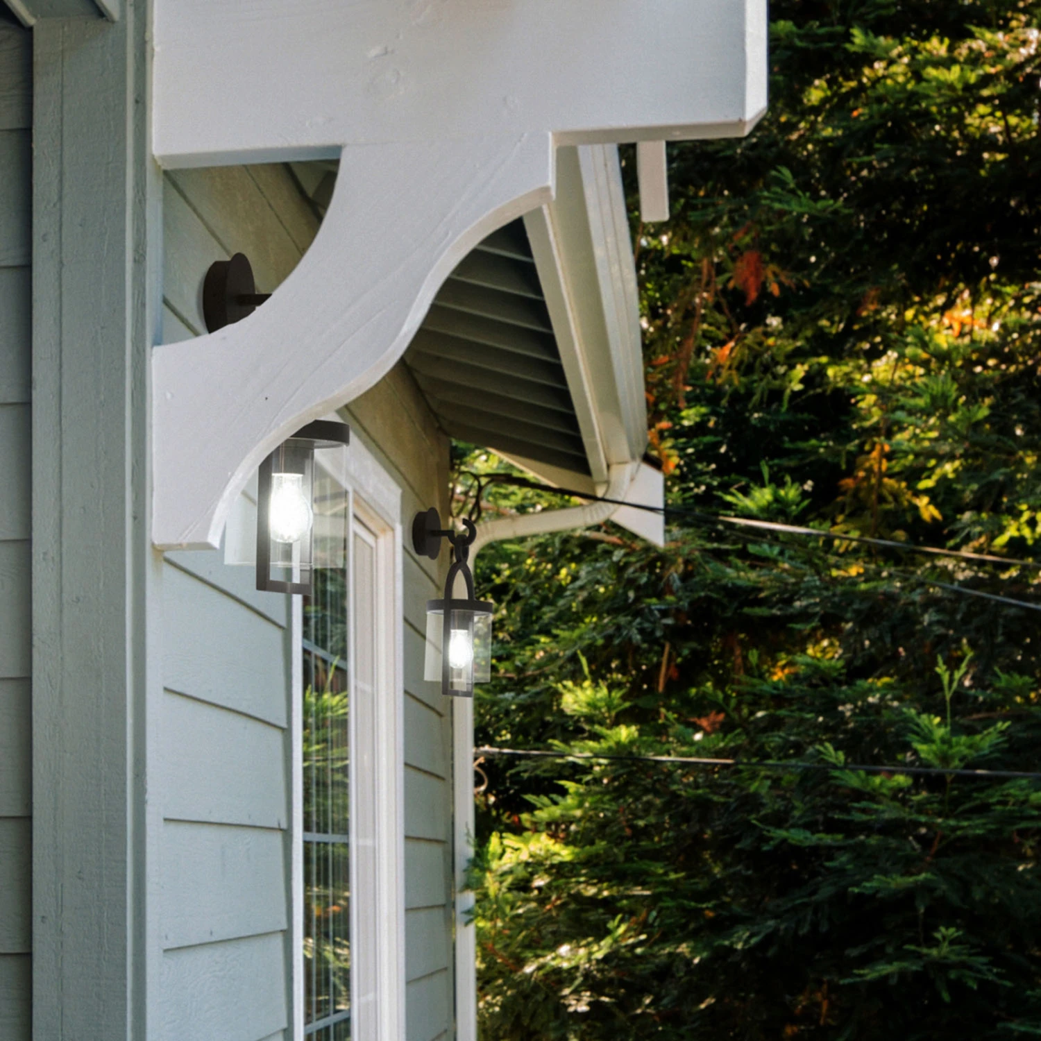 Applique D'extérieur Maya, Gris Foncé 2 Applique D'extérieur Maya, Gris Foncé – Image 2