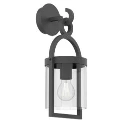 Applique D'extérieur Maya, Gris Foncé