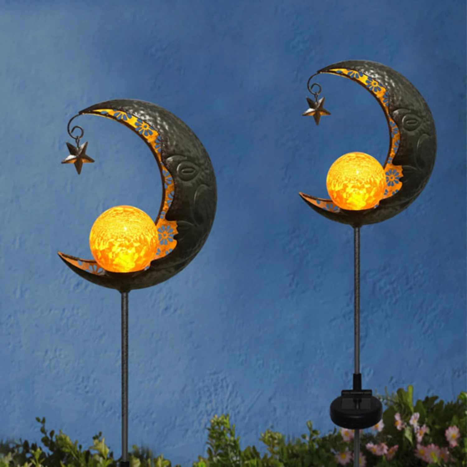 Lampe Solaire LED Lune 4 Lampe Solaire LED Lune – Image 4