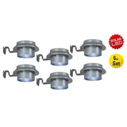 Lampe Solaire Déco Gouttière LED Mistra Lot De 6 10 Lampe Solaire Déco Gouttière LED Mistra Lot De 6 -Konstsmide || Lucande Soldes Boutique 7001230 4