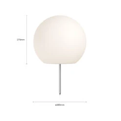 Lampe Sphérique Cumulus S Pour Le Jardin, Ø 30 cm 15 Lampe Sphérique Cumulus S Pour Le Jardin, Ø 30 cm -Konstsmide || Lucande Soldes Boutique 7022028 6
