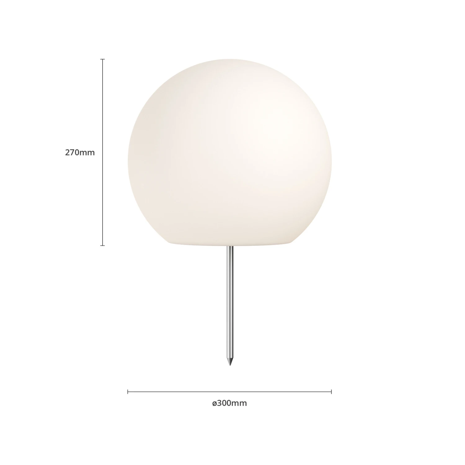 Lampe Sphérique Cumulus S Pour Le Jardin, Ø 30 cm 7 Lampe Sphérique Cumulus S Pour Le Jardin, Ø 30 cm – Image 7