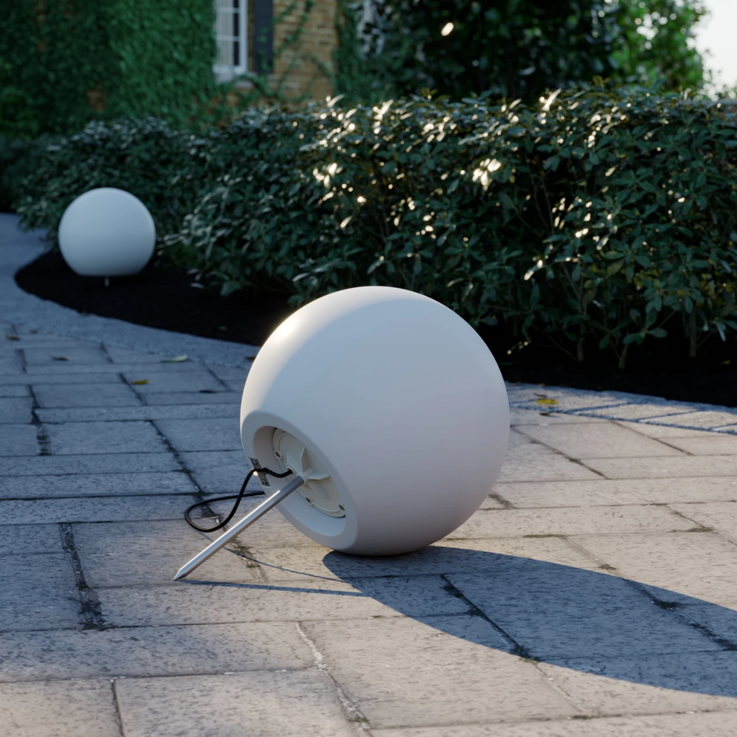 Lampe Sphérique Cumulus S Pour Le Jardin, Ø 30 cm 9 Lampe Sphérique Cumulus S Pour Le Jardin, Ø 30 cm – Image 9