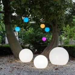 Newgarden Buly Lampe Solaire LED Sphère IP65 Ø50cm -Konstsmide || Lucande Soldes Boutique 7025113 3