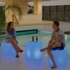 Newgarden Lampe Solaire Cuby, Hauteur 43 Cm -Konstsmide || Lucande Soldes Boutique 7025122 3