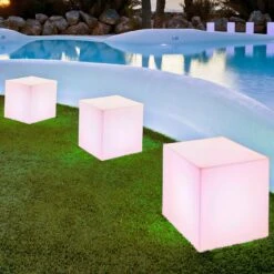 Newgarden Lampe Solaire Cuby, Hauteur 43 Cm -Konstsmide || Lucande Soldes Boutique 7025122 4