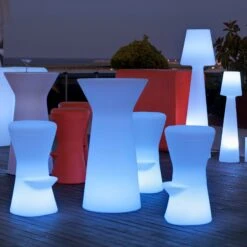 Newgarden Capri Table Haute LED 110 Cm + Batterie -Konstsmide || Lucande Soldes Boutique 7025133 4