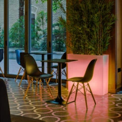 Newgarden Junco Pot LED Rectangle Solaire+batterie -Konstsmide || Lucande Soldes Boutique 7025145 2