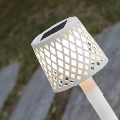 Newgarden Gretita Lampe Solaire LED, Blanche 6 Newgarden Gretita Lampe Solaire LED, Blanche -Konstsmide || Lucande Soldes Boutique 7025159 2