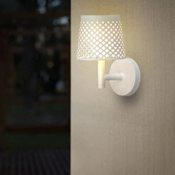Newgarden Greta Lampe Solaire LED, Blanche -Konstsmide || Lucande Soldes Boutique 7025161 3