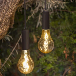 Newgarden Edy A100 Suspension D’ext. LED Batterie -Konstsmide || Lucande Soldes Boutique 7025185 4