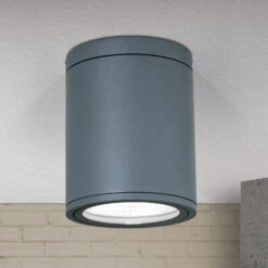 Plafonnier LED Sputnik IP65 Ø 9 cm Anthracite -Konstsmide || Lucande Soldes Boutique 7255448 2