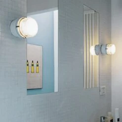 Applique Fresnel à Lentille En Verre IP44 Grise 5 Applique Fresnel à Lentille En Verre IP44 Grise -Konstsmide || Lucande Soldes Boutique 7265006 2