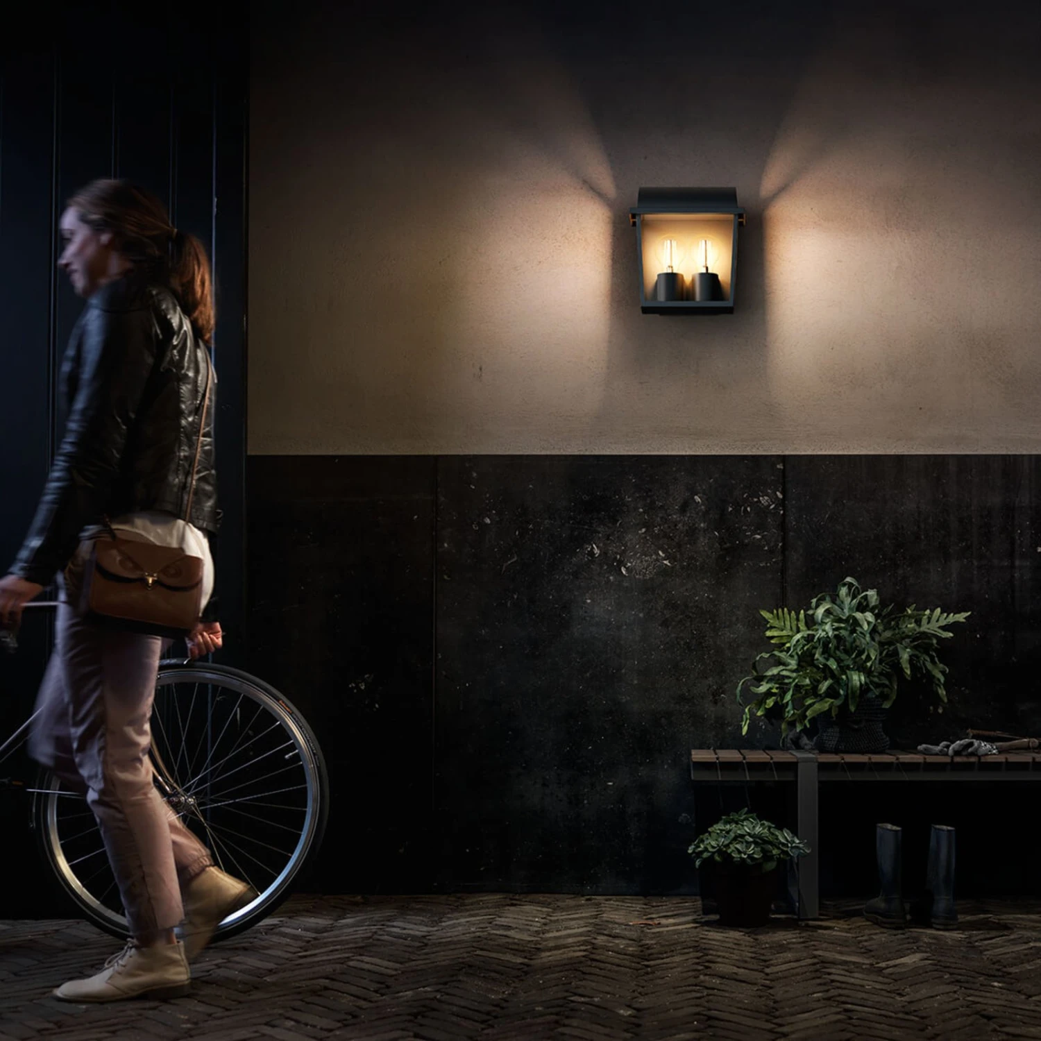 Philips Applique D'extérieur Noire Harvest MyGarden 2 Philips Applique D'extérieur Noire Harvest MyGarden – Image 2