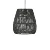 PR Home Saigon Suspension Extérieur Noire Ø 28 Cm