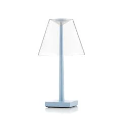 Rotaliana Dina+ T1 Lampe à Poser LED Bleu Clair -Konstsmide || Lucande Soldes Boutique 8005245 4