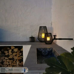 Lindby Nelina Lampe Décorative Solaire, H 30 cm -Konstsmide || Lucande Soldes Boutique 8032327 8